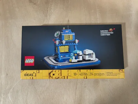 LEGO Ideas 40786 Micro Command Center Classic Space Insiders Promo New Sealed