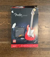 Opened NIB LEGO Ideas: Fender Stratocaster 21329 Complete Set and Manual