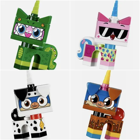 LEGO Unikitty! Series 1 Lot of 5 Sealed Blind Bag Figures Retired NEW...