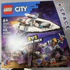 Lego 60441 Space Explorers Pack 3 In 1 Super Pack City Walmart Exclusive