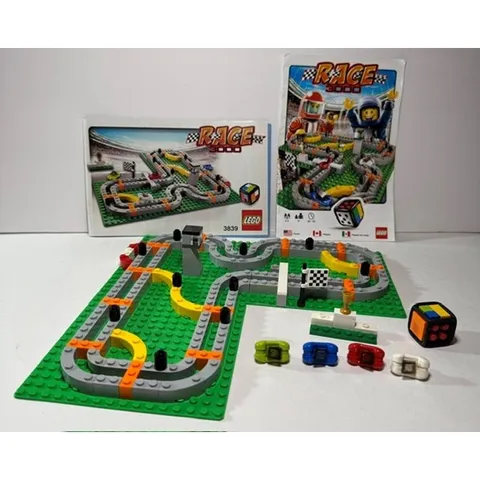 Lego Race 3000 Game with instructions and rules