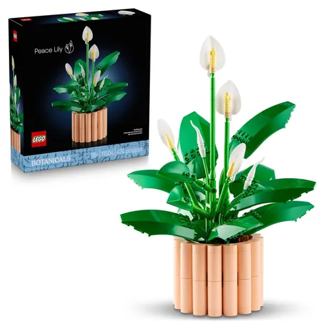 LEGO Botanicals Lepelplant - Bloemendecoratie - Bouwset voor Volwassenen - Verja