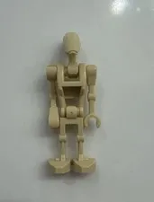 LEGO Battle Droid Minifigure - Tan with Angled and Straight Arm sw0001c g2