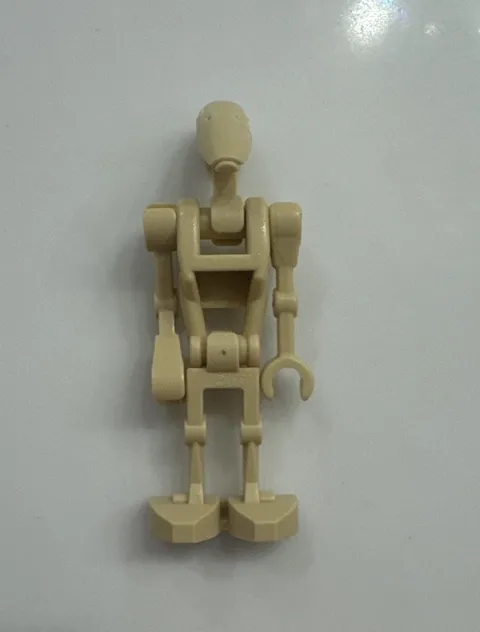 LEGO Battle Droid Minifigure - Tan with Angled and Straight Arm sw0001c g2