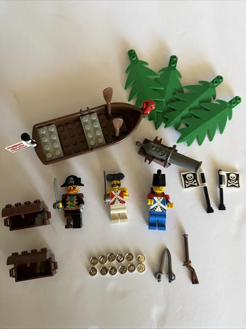 Vintage Lego Pirates Imperial Soldiers/pirates Lot Includes Pi055