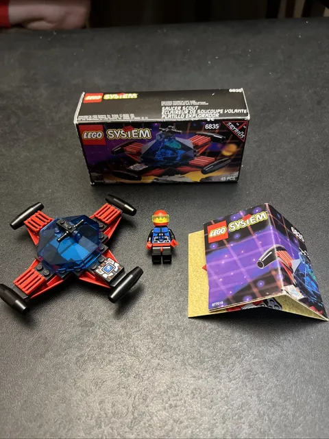 Lego Space Spyrius Saucer Scout 6835 100% Complete W/Box & Instructions