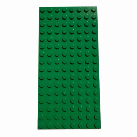 LEGO Classic Green 8 X 16 STUD Baseplate 2.5” X 5” PIECE #3865 92438 Bricks