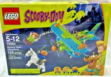 NIB  Retired Scooby-Doo Mystery Plane Adventures 75901 Complete Set 128 Pcs