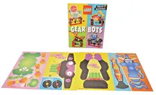 Gear Bots Klutz STEM Book w/ 12 NEW/Unused Paper Craft Origami Pages NO LEGO PCS