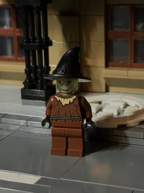 Custom UV Scarecrow Glow in the dark (HEAD ONLY)– LEGO Batman 2006 Game Style
