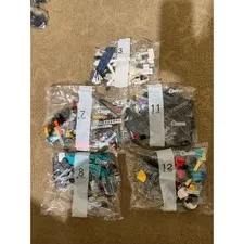 LEGO 724R9 labeled Replacement lot of 5 Bags  #3 7 8 11 12 droid commander?