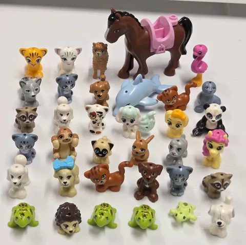 LEGO Friends Animals Minifigure Lot Genuine Figures 35 Pcs