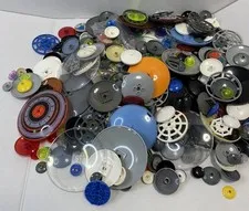 LEGO Bulk lot Radar Inverted Dish Large Medium Small Multi Colors 1+ Lbs