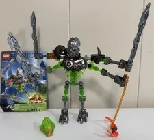 LEGO Bionicle Skull Army Skull Slicer 70792 Complete With Both Masks & manual