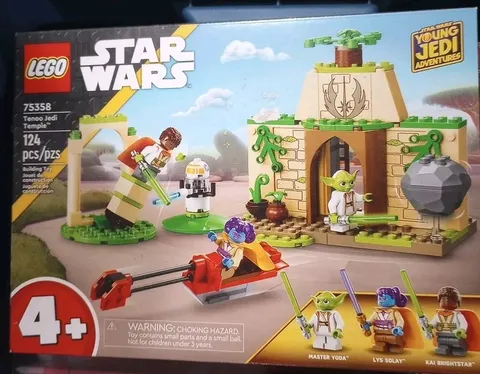 LEGO Star Wars Tenoo Jedi Temple 124 pc Lys Solay Kai Brightstar Yoda Bike 75357