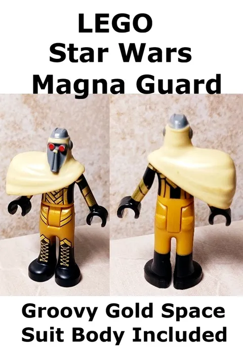 LEGO Star Wars Magna Guard Side Hunchback Morphed Figure Small Head Creature