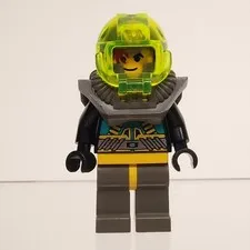 Lego Rocky the Reef Wrecker Minifigure for Aquazone 2162 Hydro or 2161 Dozer
