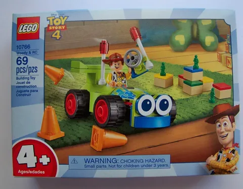 Lego 10766 Toy Story 4 Woody & RC   disney NEW  minifigure car retired 4+