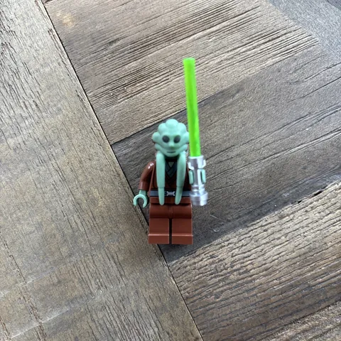 LEGO Star Wars Kit Fisto Minifigure 8088 7661 9526 sw0163 Excellent Condirion