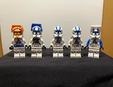 LEGO Star Wars Clone Troopers Minifigure Lot of 5