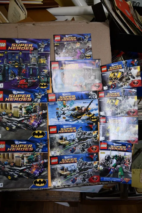 Lot Lego Manuals DC Universe 6864 76003 6858 76000 76009 76002 6862 6860