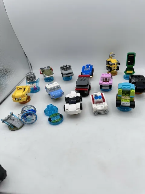 LEGO Dimensions Vehicles Accessories Toy Tags Mixed Bulk Lot Incomplete Tested