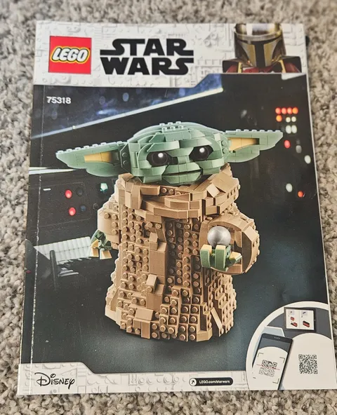 LEGO Instruction manual ONLY for set 75318 Star Wars The Child 