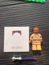 LEGO Star Wars Mace Windu (NEW Cape) Minifigure SW0417 Palpatine’s Arrest 9526