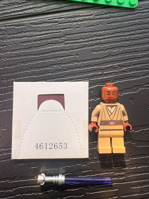 LEGO Star Wars Mace Windu (NEW Cape) Minifigure SW0417 Palpatine’s Arrest 9526