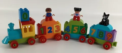 Lego Duplo My First Numbers Train 10954 Fine Motor Skills Counting Figures Cat