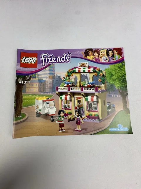 LEGO Friends Heartlake Pizzeria #41311 MANUAL INSTRUCTIONS ONLY!!!!