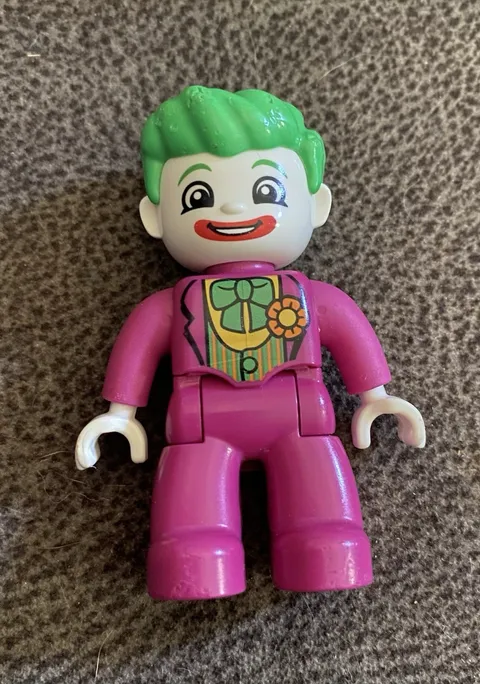 LEGO DUPLO JOKER from BATMAN DC SUPER HERO Replacement 2.5" MINI FIGURE 