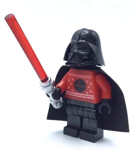 LEGO - Darth Vader - Holiday Sweater - Star Wars Minifigure Christmas fig