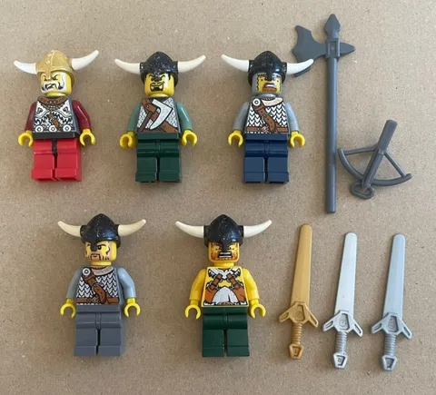 LEGO Minifigure Viking Lot Set Bulk Sale