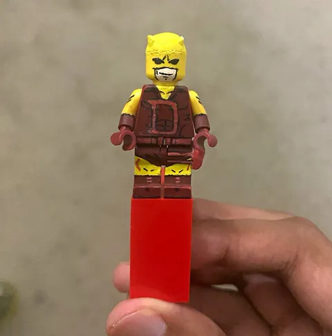 LEGO Custom Classic Daredevil Minifigure
