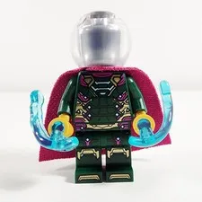 Lego Mysterio Minifigure Marvel Super Heroes 76129 76128 76130 sh0580