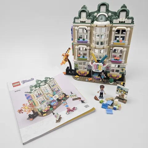 LEGO Friends Emma's Art School 41711 Incomplete - READ