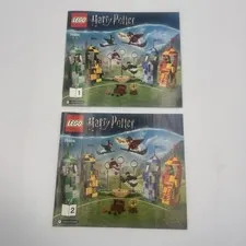 Harry Potter Lego Manuals / Instructions 75956 #1 & #2￼