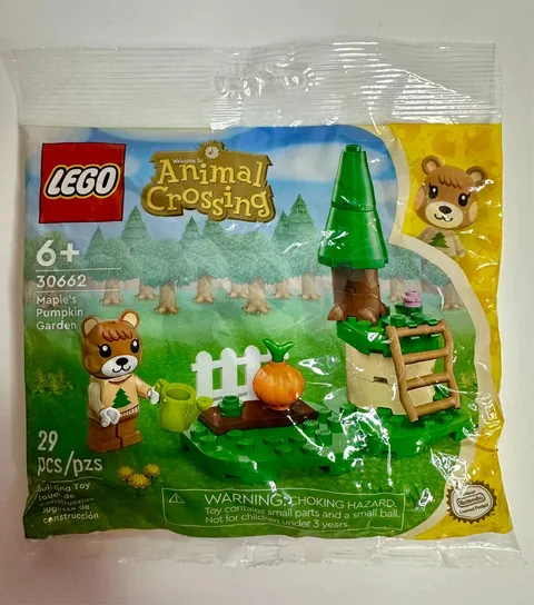 LEGO Animal Crossing 30662 Maple's Pumpkin Garden Polybag New Sealed