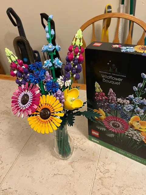 LEGO Icons Botanical Collection Wildflower Bouquet 10313 Building Toy Set New