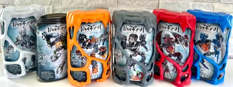 Bionicle Phantoka Set of 6: 8685 8686 8687, 8691 8692 8693 w/some Cans & Manuals