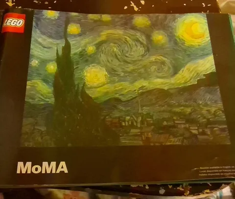 LEGO INSTRUCTION BOOKLET MOMAVAN GOGH A STARRY NIGHT