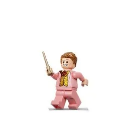 LEGO Gilderoy Lockhart  Minifigure + Wand 76473 Harry Potter Hogwarts East Wing