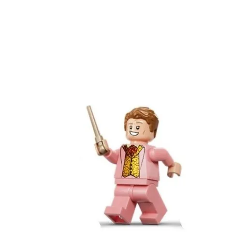 LEGO Gilderoy Lockhart  Minifigure + Wand 76473 Harry Potter Hogwarts East Wing