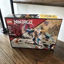 LEGO NINJAGO 71761 Zane’s Power Up Mech EVO Retired New Sealed