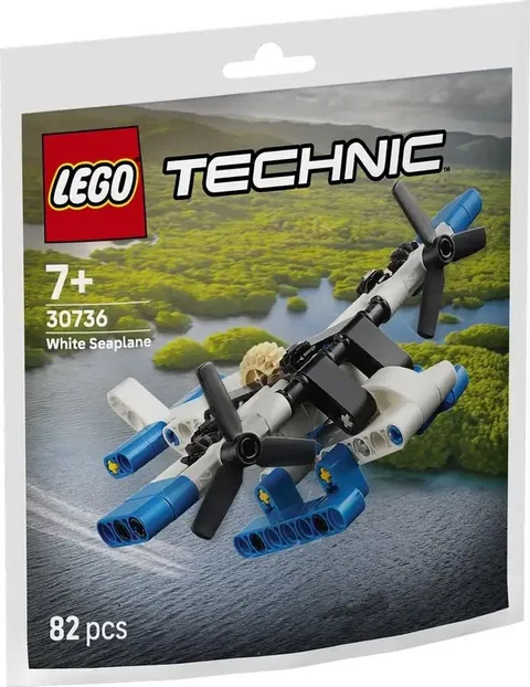 LEGO Technic  White Seaplane (82 Pieces) 30736 2026