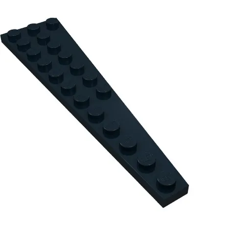 10x LEGO® Part 47397 - Wedge, Plate 12 x 3 Left