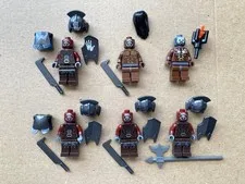 Lego The Lord of the Rings Minifigures Uruk-hai White Hand Berserker Lurtz
