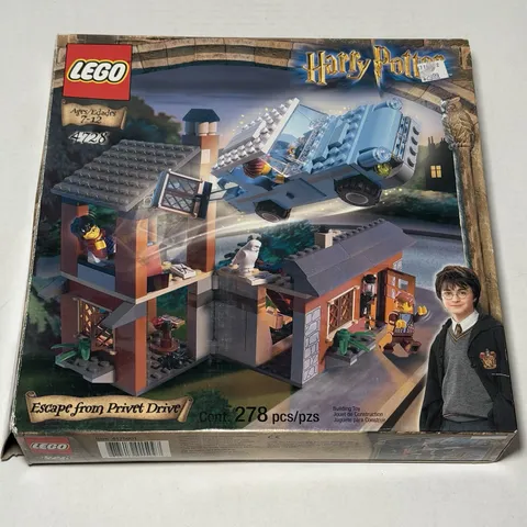 LEGO Harry Potter Escape from Privet Drive 4728 In 2002 USED COMPLETE RETIRED