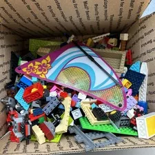 LEGO Bulk Lot Mixed Loose Bricks & Pieces Parts Multicolor Box